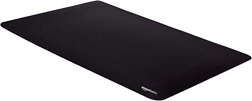 Amazon Basics Large Extended Gaming Computer Mouse Pad - Black Amazon Basics Large Extended Gaming Computer Mouse Pad - Black