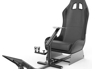 cirearoa Racing Wheel Stand with seat gaming chair driving Cockpit for All Logitech G923 | G29 | G920 | Thrustmaster | Fanatec Wheels | Xbox One