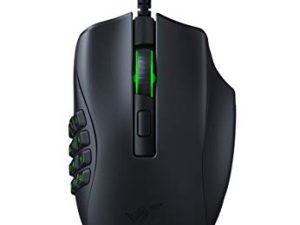 Razer Naga X Wired MMO Gaming Mouse: 18K DPI Optical Sensor - 2nd-gen Optical Switch - Chroma RGB Lighting - 16 Programmable Buttons - 85g - Classic Black