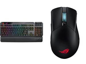 ASUS ROG Claymore II Wireless Modular Gaming Mechanical Keyboard & ROG Gladius III Wireless Gaming Mouse