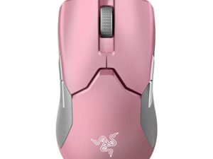 Razer Viper Ultralight Ambidextrous Wired Gaming Mouse: 2nd Gen Optical Mouse Switches - 16K DPI Optical Sensor - Chroma RGB Lighting - 8 Programmable Buttons - Drag-Free Cord - Quartz Pink