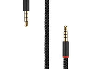 Gaming Headset Talkback Cable for The PS4 / Xbox One 3.5mm Male to Male Headset Jack Cord Extension