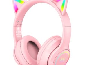 SIMGAL Bluetooth Cat Ear Headphones for Kids
