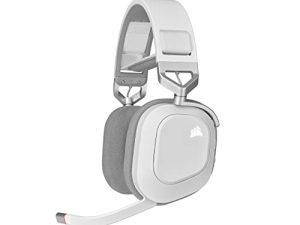 Corsair HS80 RGB WIRELESS Premium Gaming Headset with Dolby Atmos Audio (Low-Latency