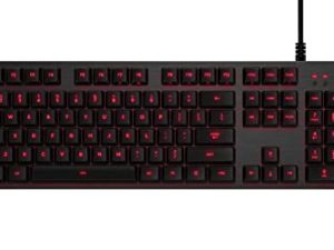 Logitech G413 Backlit Mechanical Gaming Keyboard with USB Passthrough – Carbon