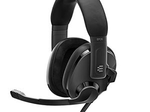 EPOS Audio Wired H3 Closed Acoustic Gaming Headset (Onyx Black)