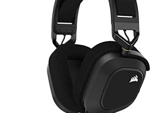 Corsair HS80 RGB WIRELESS Premium Gaming Headset with Dolby Atmos Audio (Low-Latency