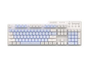 AK35I Hot-Swappable Wired Full-Size Mechanical Gaming Keyboard with Blue Switches