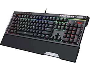 Rosewill Blitz K50 RGB Wired Gaming Clicky Mechanical Keyboard