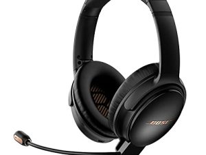 Bose QuietComfort 35 Series 2 Gaming Headset — Comfortable Noise Cancelling Headphones Black (Renewed)