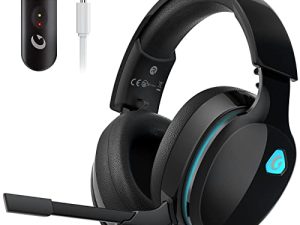 Gtheos 2.4GHz Wireless Gaming Headphones for PC
