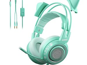 SOMIC G951S Green Gaming Headset with Microphone for PS4