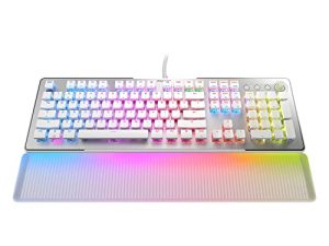 ROCCAT Vulcan II Max – Optical-Mechanical PC Gaming Keyboard with Customizable RGB Illuminated Keys and Palm Rest