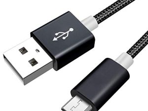 Replacement USB Charging Cable for Corsair Gaming Void RGB Elite Wireless Premium Gaming Headset Micro USB Cable (5ft Black)