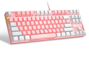 75% Mechanical Gaming Keyboard with Red Switch