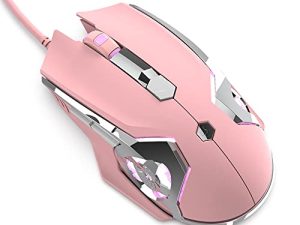 NACODEX AJ120 Wired Gaming Mouse Programmable 6 Buttons