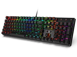 Redragon K556 RGB LED Backlit Wired Mechanical Gaming Keyboard