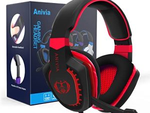 Anivia AH28 Over Ear Headphones Wired Stereo Computer Headsets Gaming Headset with Mic
