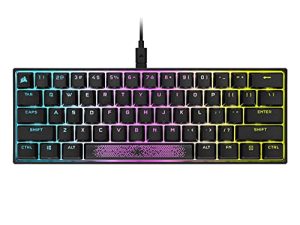 Corsair K65 RGB MINI 60% Mechanical Gaming Keyboard (Customizable Per-Key RGB Backlighting