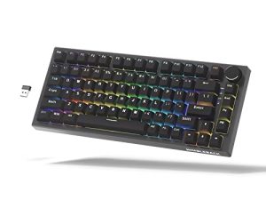 LTC NB831 Wireless 75% Triple Mode BT5.0/2.4G/USB-C Wired Hot Swappable Mechanical Keyboard
