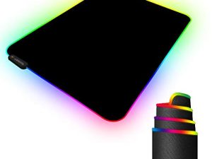 RGB Gaming Mouse Pad with 11 RGB Light up Modes