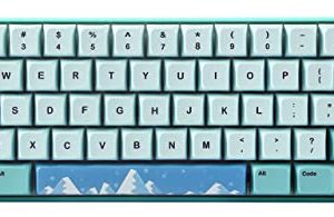 BOYI 61 Mini Wired 60% Hot-Swappable Mechanical Gaming Keyboard