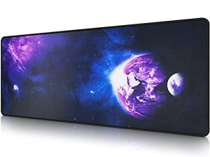 EFISH Large Gaming Mouse Pad with Stitched Edges