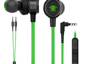 Innens Wired Earbuds in Ear Headphone with Mic and Volume Control for Gaming