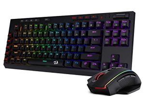 Redragon K596 Wireless Mechanical Gaming Keyboard M686 Wireless Gaming Mouse Bundle