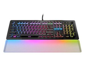 ROCCAT Vulcan II Max – Optical-Mechanical PC Gaming Keyboard with Customizable RGB Illuminated Keys and Palm Rest