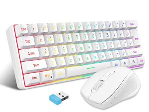 Snpurdiri 2.4G Wireless Gaming Keyboard and Mouse Combo