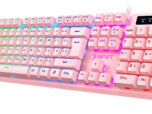 NPET K10 Wired Gaming Keyboard