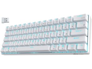 RK ROYAL KLUDGE RK61 Wireless 60% Triple Mode BT5.0/2.4G/USB-C Mechanical Keyboard