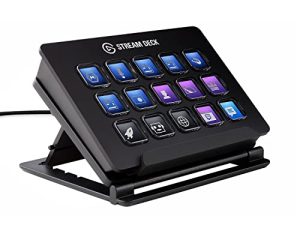 Elgato Stream Deck - Live Content Creation Controller with 15 Customizable LCD Keys