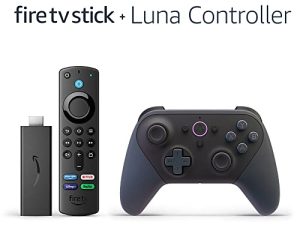 Fire TV Gaming Bundle including Fire TV Stick and Luna Controller