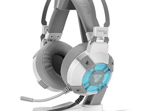 FANTECH USB RGB Gaming Headset and Stand Combo for PC