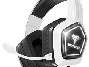 BENGOO G9700 Gaming Headset Headphones for PS4 PS5 Xbox One PC Controller