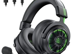 EKSA StarEngine PC Gaming Headset - USB Headset with Microphone