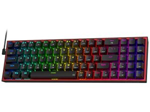 Redragon K628 Pollux 75% Wired RGB Gaming Keyboard