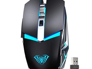 SOLAKAKA Rechargeable Gaming Mouse Wireless