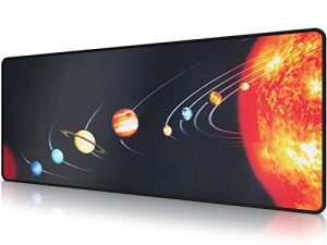 EFISH Large Gaming Mouse Pad 800 X 300 X 3mm with Stitched Edges