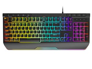 Qwecfly Gaming Keyboard RGB Wired Customized Backlit
