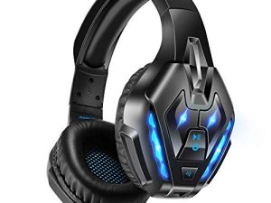 PHOINIKAS Wireless Bluetooth Gaming Headset