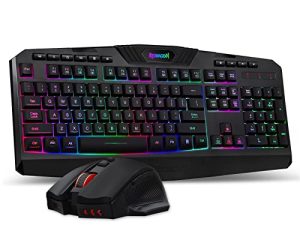 Redragon S101 Wireless Gaming Keyboard and Mouse Combo