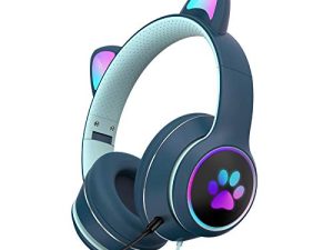 LVOERTUIG Cat Ear Headphones