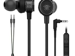 Innens Wired Earbuds in Ear Headphone with Mic and Volume Control for Gaming