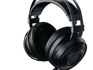 Razer Nari Essential Wireless 7.1 Surround Sound Gaming Headset: THX Spatial Audio - Auto-Adjust Headband & Swivel Cups - Auto-Adjust - Flip Mic - for PC