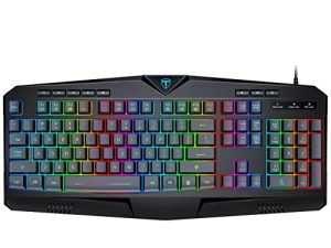 Membrane Gaming Keyboard with Wired 104 Silent Keys