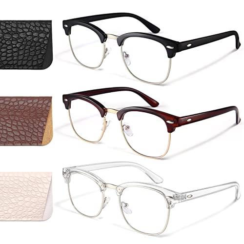 racico Computer Blue Light Blocking Glasses 3 pack Blue Light Glasses Men Women racico Computer Blue Light Blocking Glasses 3 pack Blue Light Glasses Men Women