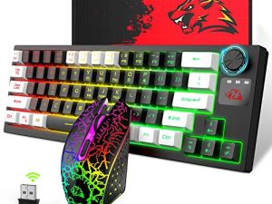 FELICON Small Double Color Keyboard and Mouse Combo